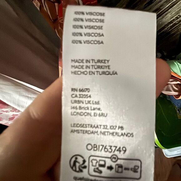 By Anthropologie printed wrap dress NWT - Picture 9 of 9